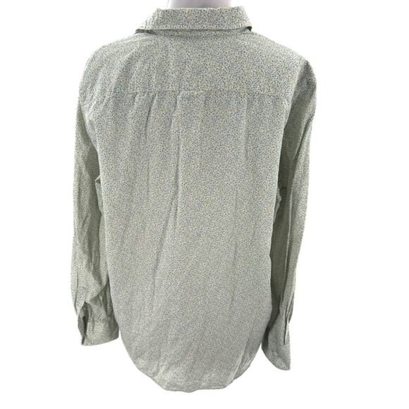 Frank & Eileen Eileen Relaxed Button-Up Shirt floral sz M - Picture 2 of 6